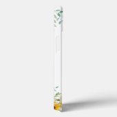 Zonnebloem Bloemen Waterverf Botanische Script Naa Case-Mate iPhone Case (Achterkant / Rechts)