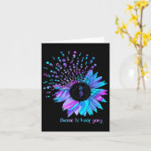  zonnebloem bloemensuïcidepreventie Awaren Kaart (Gele Bloem)