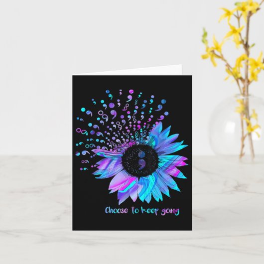  zonnebloem bloemensuïcidepreventie Awaren Kaart (Gele Bloem)