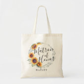 Zonnebloem Bloom | Matron of Honor Tote Bag (Voorkant)