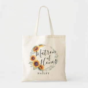 Zonnebloem Bloom   Matron of Honor Tote Bag