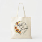 Zonnebloem Bloom | Moeder van de Groom Tote Bag (Voorkant)