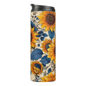 Zonnebloem Bloom Thermische Tumbler – Sip in Sunsh Thermosbeker (Geroteerd rechts)