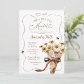 Zonnebloem boeket van de markt Vrijgezellenfeest Kaart (Staand voorkant)