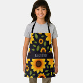Zonnebloem Boerderij bloemmotief Schort (Insitu)