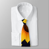 Zonnebloem Boerderij bloemmotief Stropdas (Gebonden)