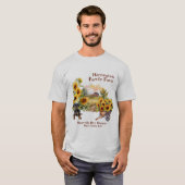 Zonnebloem Boerderij Growers Custom T-shirt (Voorkant volledig)