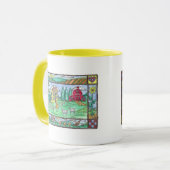 Zonnebloem Boerderij Mok (Voorkant links)