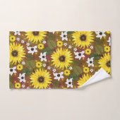 Zonnebloem Bohemian Floral Bad Handdoek (Handdoek)