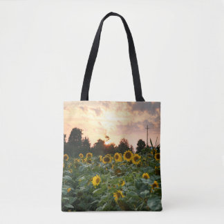Zonnebloem boodschappentas tote bag