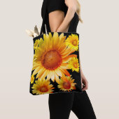 Zonnebloem boodschappentas tote bag (Dichtbij)