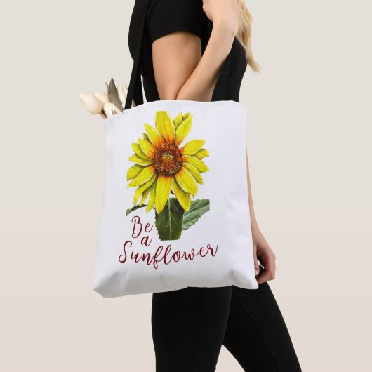 Zonnebloem Boodschappentas Tote Bag (Dichtbij)