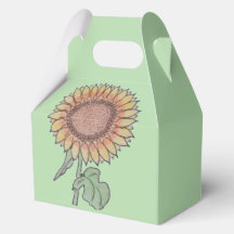 Zonnebloem Bord Groene Favoriet Box
