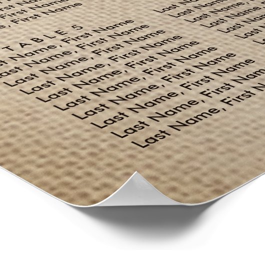 Zonnebloem  Bortende Zitplaats Poster (Hoek)