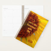 Zonnebloem Botanisch ik draag mijn zonneschijn bij Planner (Display)