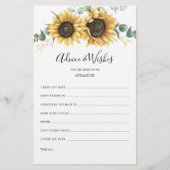 Zonnebloem Botanische Vrijgezellenfeest Advice Kaa Briefpapier (Voorkant)