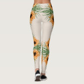Zonnebloem Botanische Yoga Pattern Legging (Achterkant)