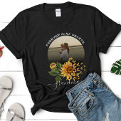 Zonnebloem Boterfly Memorial Waterverf Familie T-shirt
