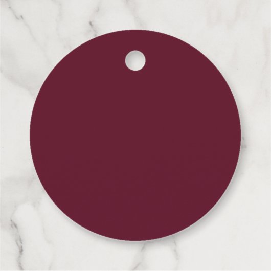 Zonnebloem Bourgogne Roos Geometrische bruiloft Be Bedankjes Labels (Achterkant)