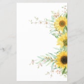 Zonnebloem, boven of onder Vrijgezellenfeest, spel Flyer (Achterkant)