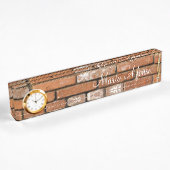 Zonnebloem Brick Construction Desk Naambordje