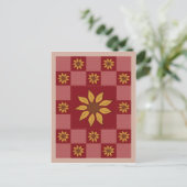 Zonnebloem Briefkaart (Staand voorkant)