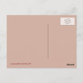 Zonnebloem Briefkaart (Achterkant)