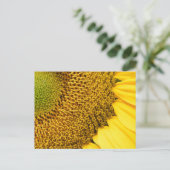 Zonnebloem Briefkaart (Staand voorkant)