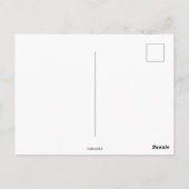 Zonnebloem Briefkaart (Achterkant)
