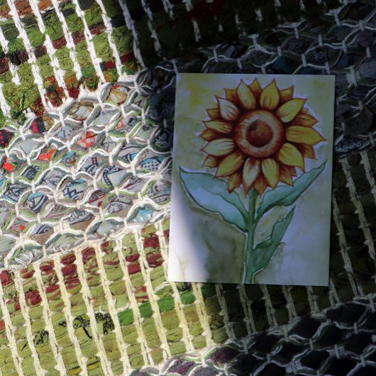 Zonnebloem Briefkaart