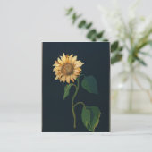 Zonnebloem Briefkaart (Staand voorkant)