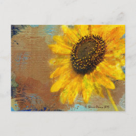 Zonnebloem Briefkaart