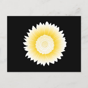 zonnebloem briefkaart
