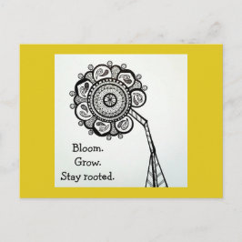 Zonnebloem Briefkaart