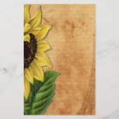 Zonnebloem Briefpapier (Voorkant)