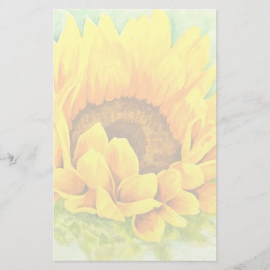 Zonnebloem Briefpapier (Voorkant)