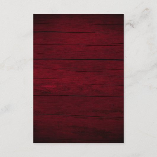 Zonnebloem bruiloft details QR-code Informatiekaartje (Achterkant)