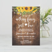 Zonnebloem Bruiloft Feestelijke Vlucht (Staand voorkant)