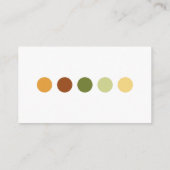 Zonnebloem Bruiloft Kleding Jurk Code Kaarten (Achterkant)