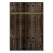 Zonnebloem Bruiloft Receptie Accommodatie Kaarten (Achterkant)