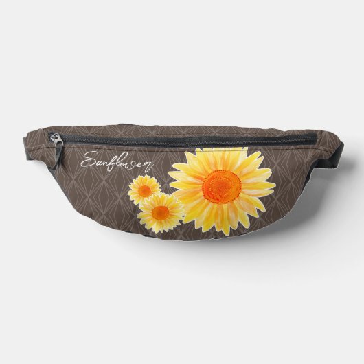 Zonnebloem bruin heuptasje (Liggend)