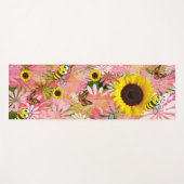 Zonnebloem Bumblebee Yoga Mat (Voorkant (horizontaal))