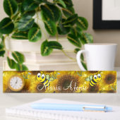 Zonnebloem Bumblebeitdesk Naambordje