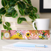 Zonnebloem Bumblebeitdesk Naambordje