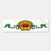 Zonnebloem Bumpersticker (Voorkant)