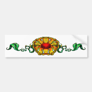 Zonnebloem bumpersticker
