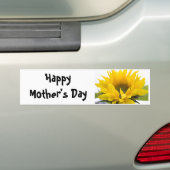 Zonnebloem ... bumpersticker (Op auto)