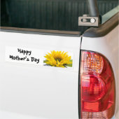 Zonnebloem ... bumpersticker (Op Truck)