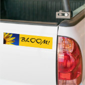 Zonnebloem Bumpersticker (Op Truck)