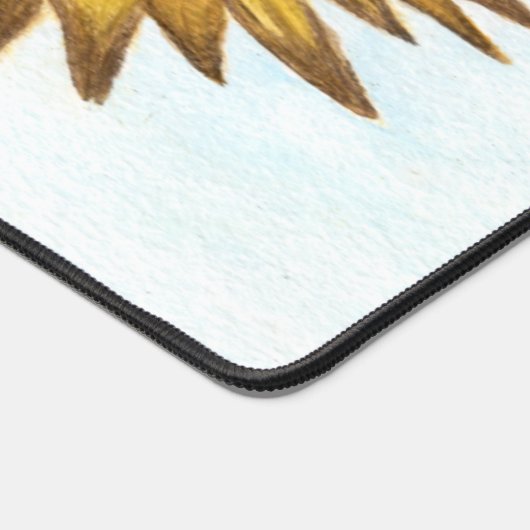  zonnebloem bureaumat (Hoek)